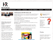 Tablet Screenshot of hrfokus.se